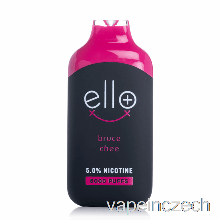 Blvk Ello Plus 6000 Jednorázové Bruce Chee Ice Vape Pero